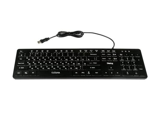 Клавиатура проводная Dialog KK-ML17U Black